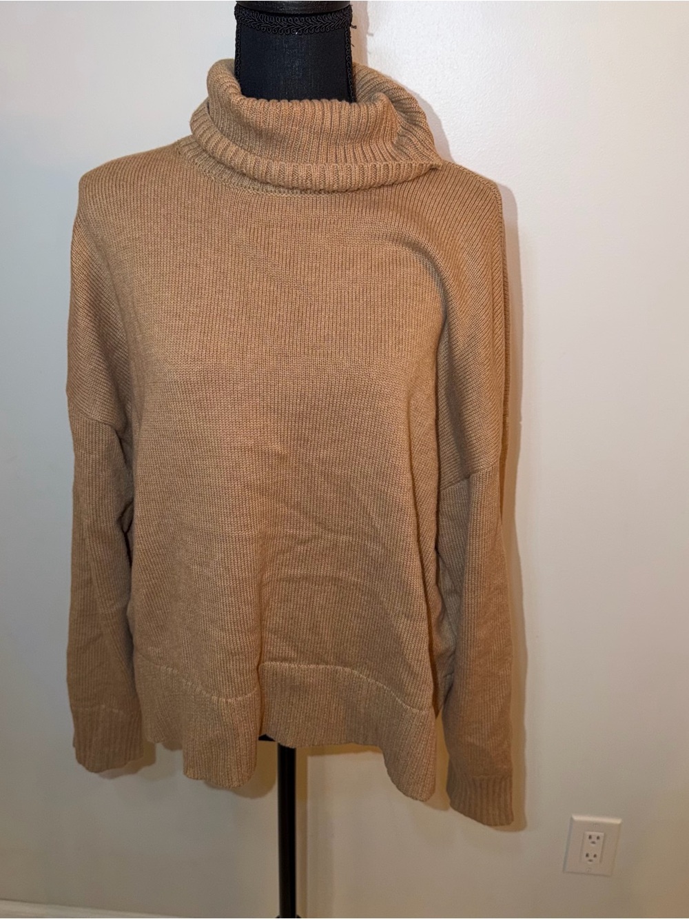GAP Camel Turtleneck Sweater